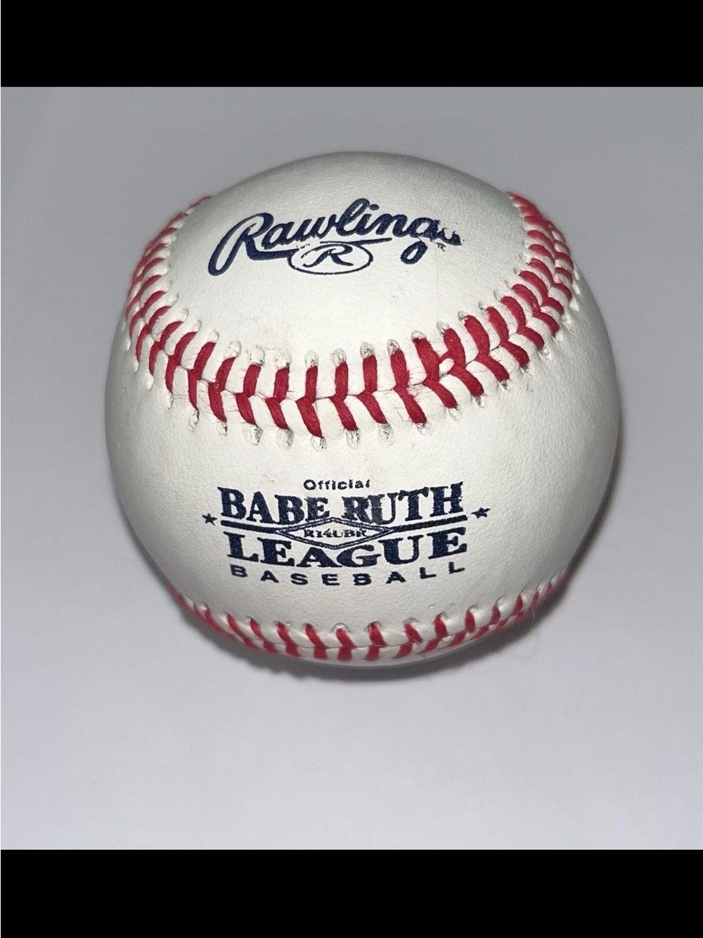 Rawlings Official Babe Ruth League Baseball R14UBR Genuine Leather 5oz./ 9in.